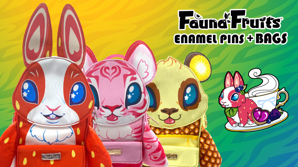 Fauna Fruit Pins and Bags