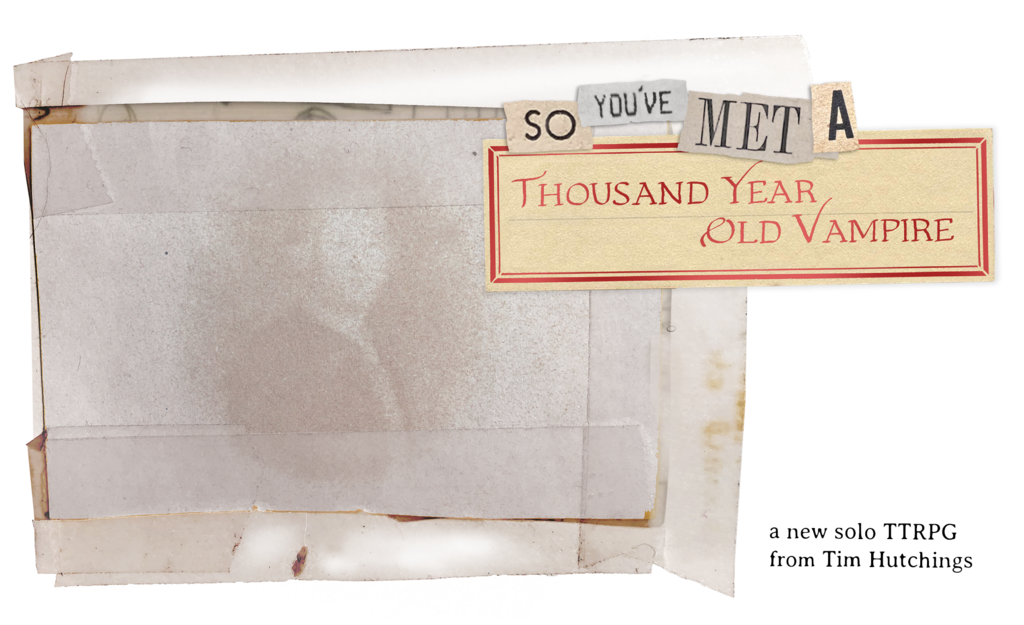 So You've Met A Thousand Year Old Vampire