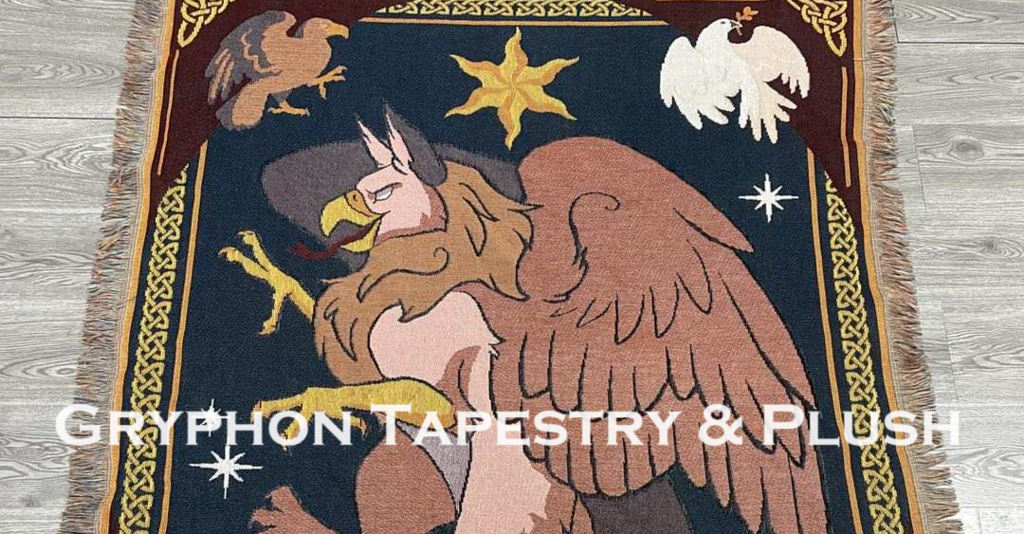 Samson the Gryphon Plush & Goodies